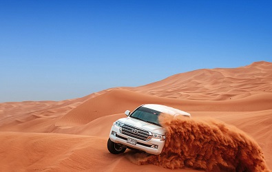 Desert safari in Dubai